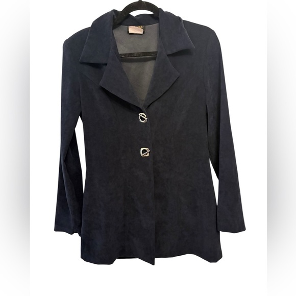 toscu Jackets & Blazers - Vintage Sophisticated Navy Women's Blazer